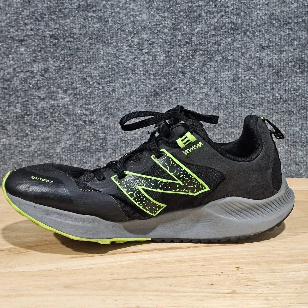 Men's Size 9.5 - New‎ Balance Nitrel v4 'Black Limeade' MTNTRBB4